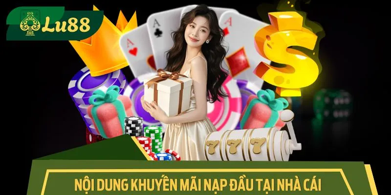 Tìm hiểu nội dung ưu đãi khuyến mãi nạp đầu tại nhà cái